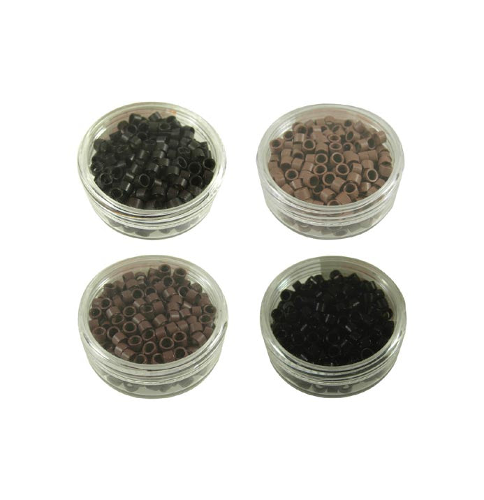 Beads (for i-tip hair extensions – 100 beads/container) House of European Hair